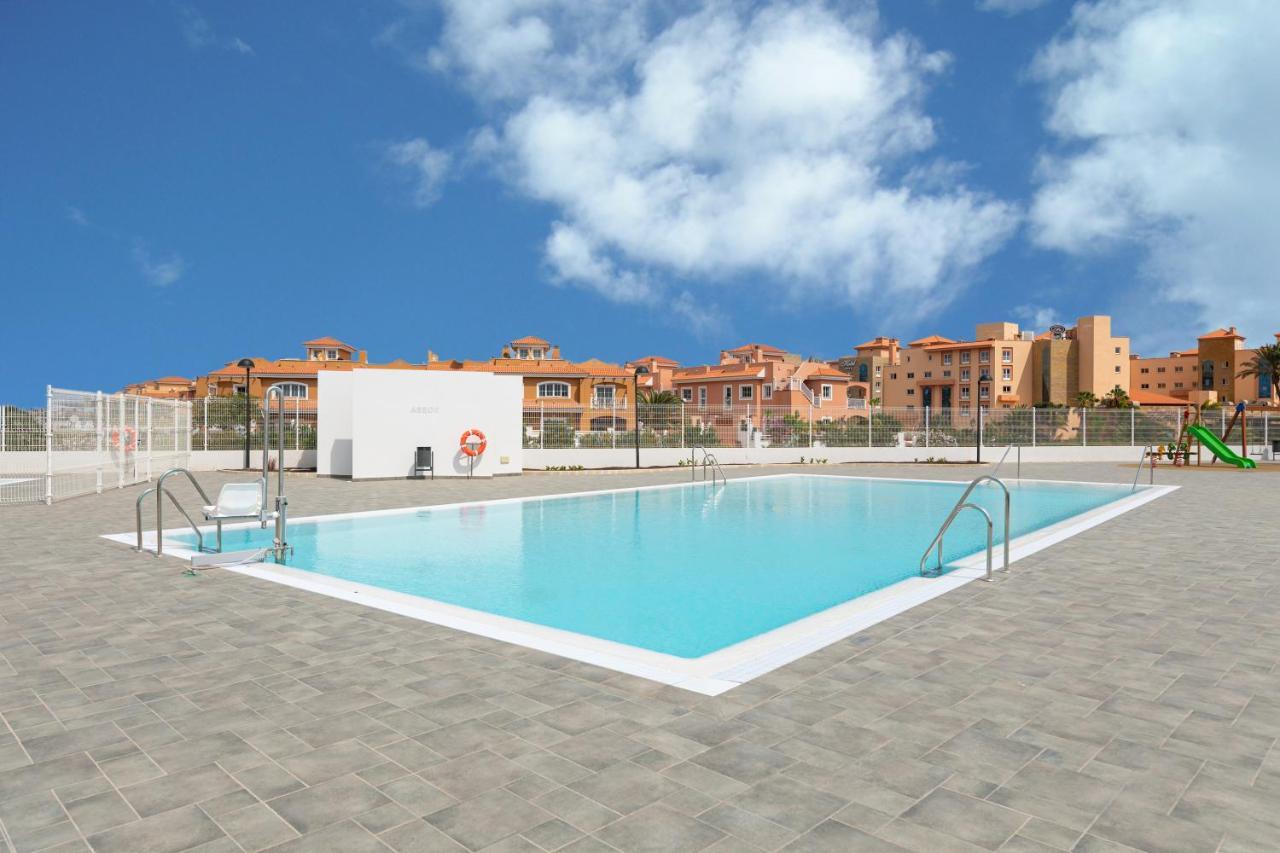 Homeforguest Flat With Large Terrace In Modern Residential Complex With Swimming Pool Caleta De Fuste Eksteriør bilde