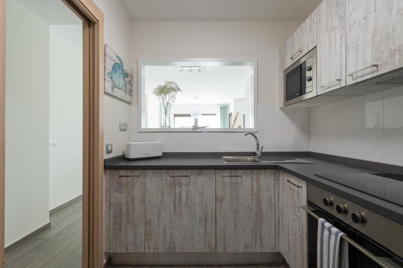 Homeforguest Flat With Large Terrace In Modern Residential Complex With Swimming Pool Caleta De Fuste Eksteriør bilde