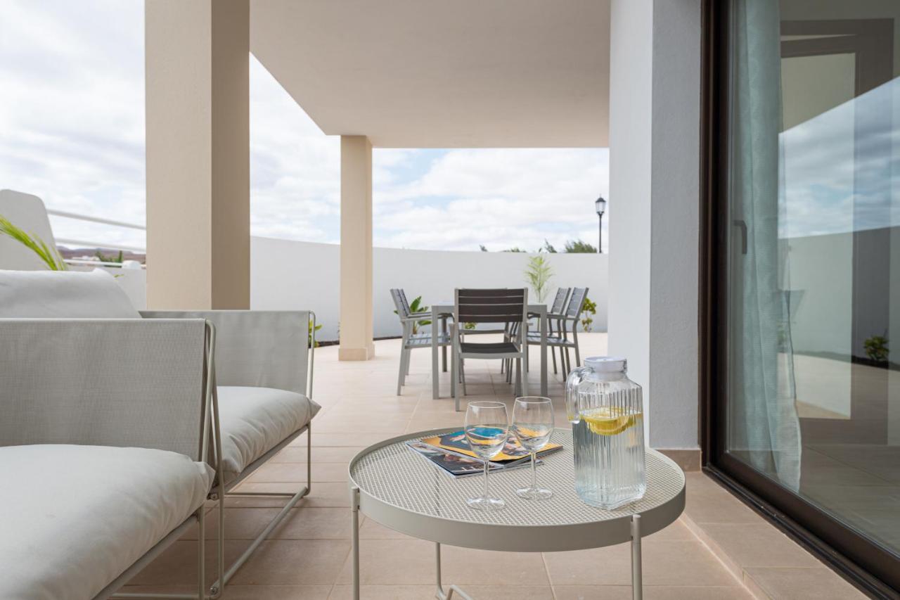 Homeforguest Flat With Large Terrace In Modern Residential Complex With Swimming Pool Caleta De Fuste Eksteriør bilde